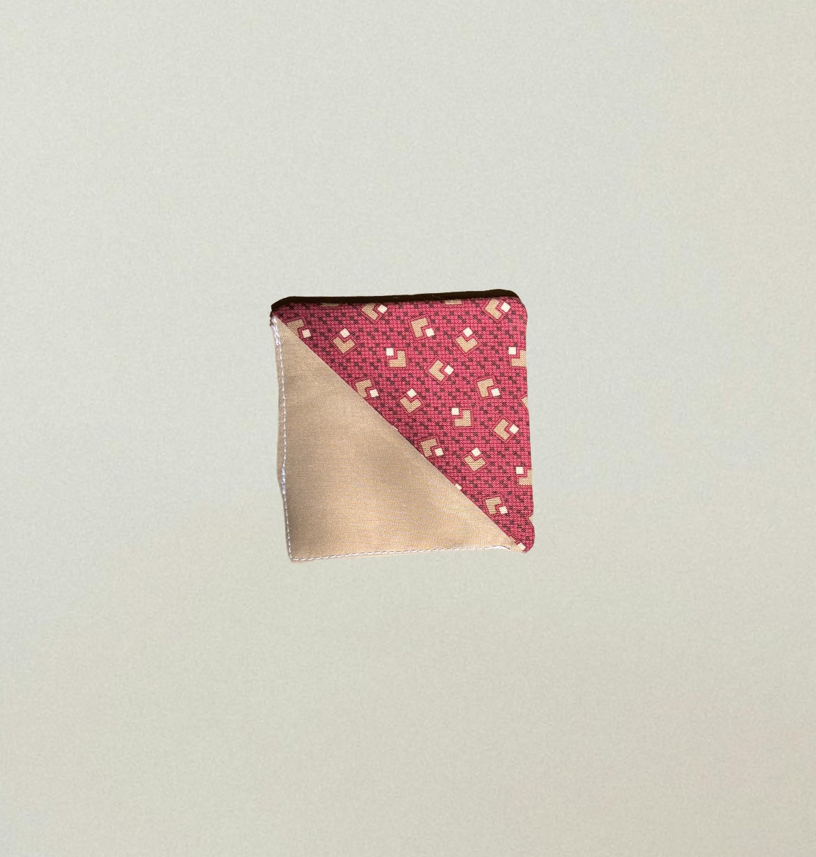 Beige Corner Bookmark
