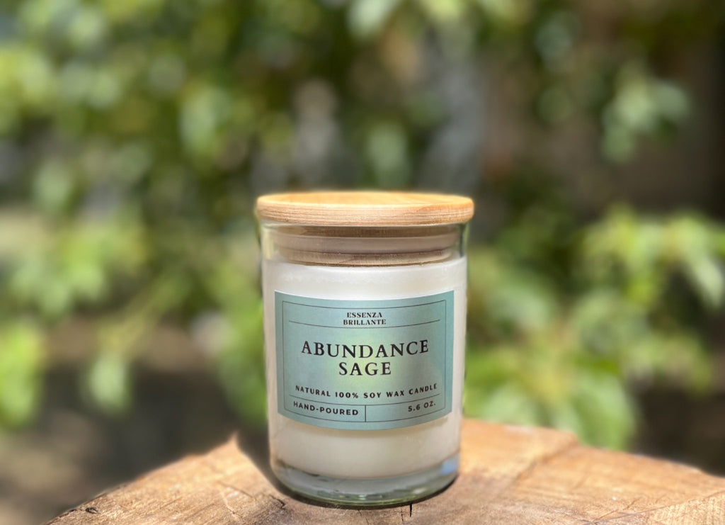 Abundance Sage Soy Wax Candle