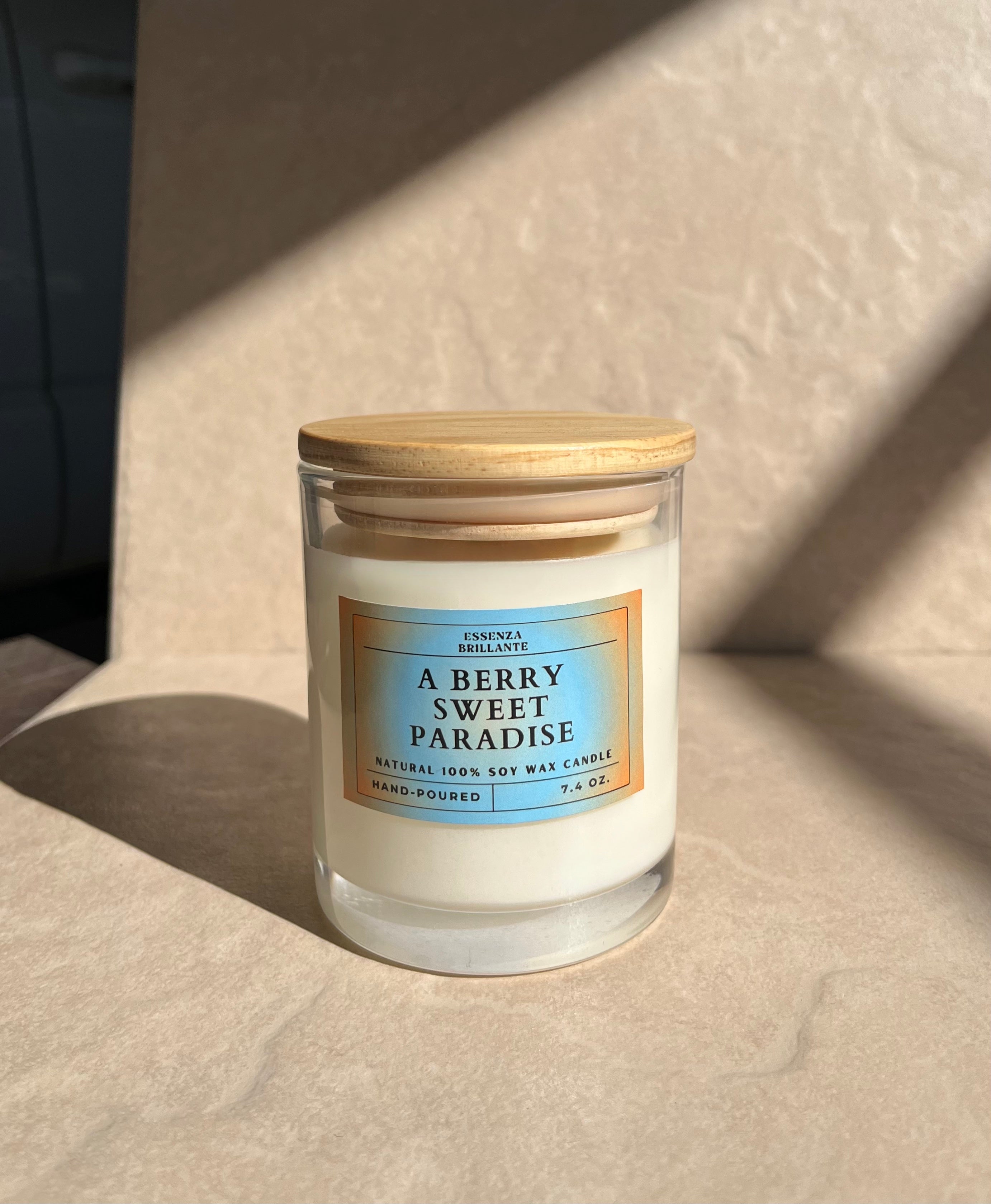 A Berry Sweet Paradise Soy Wax Candle