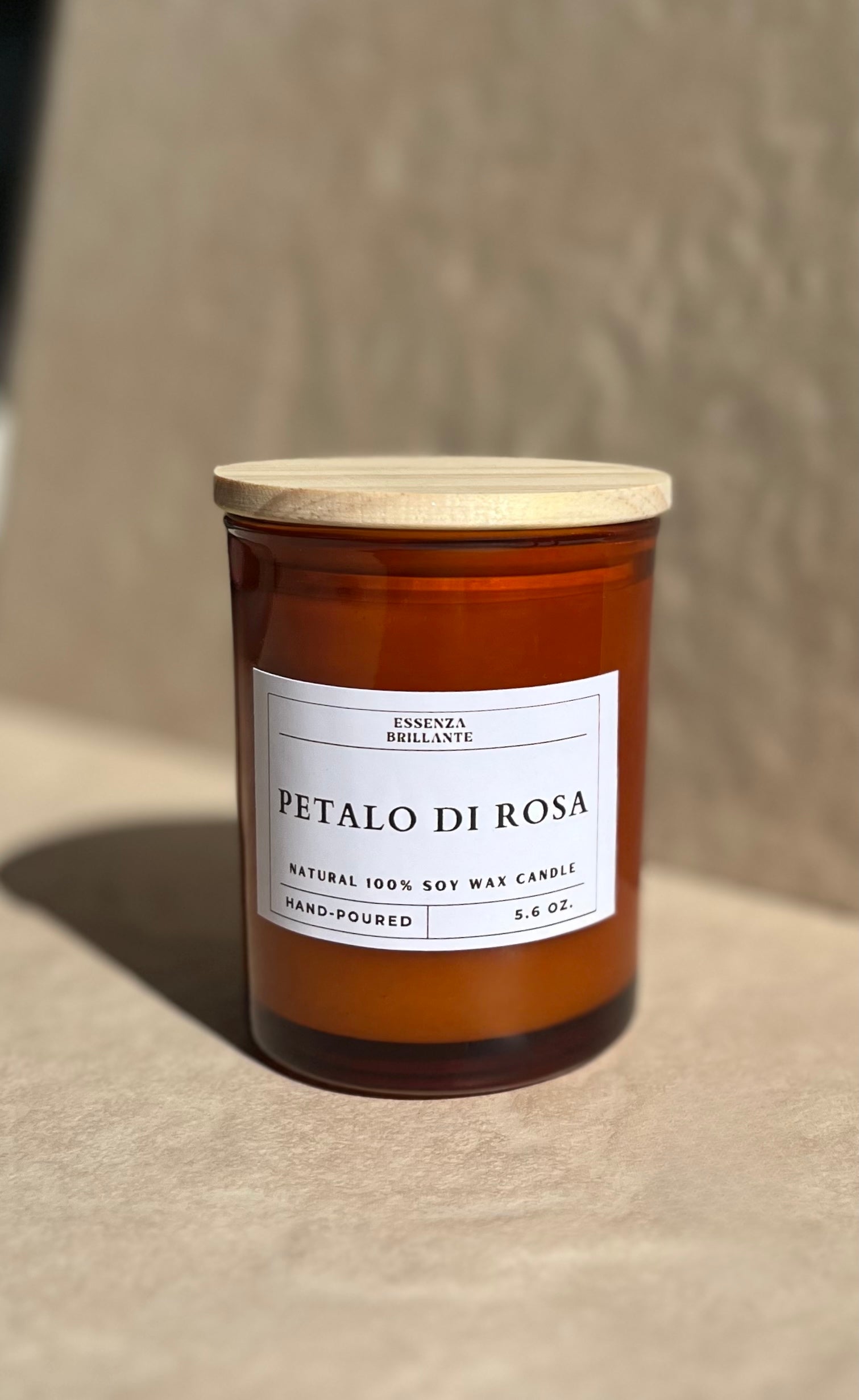 Petalo Di Rosa Soy Wax Candle