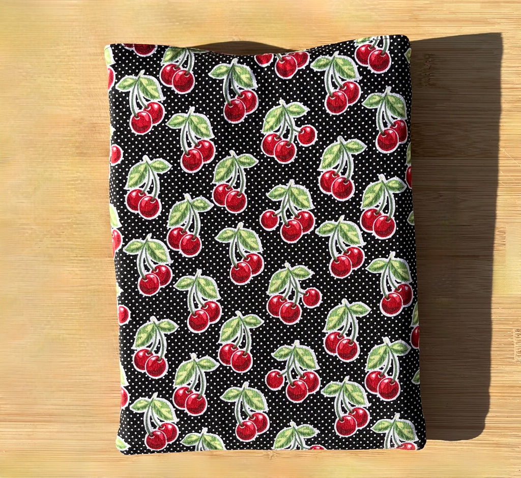 Cherry Polka Dot w Front Pocket