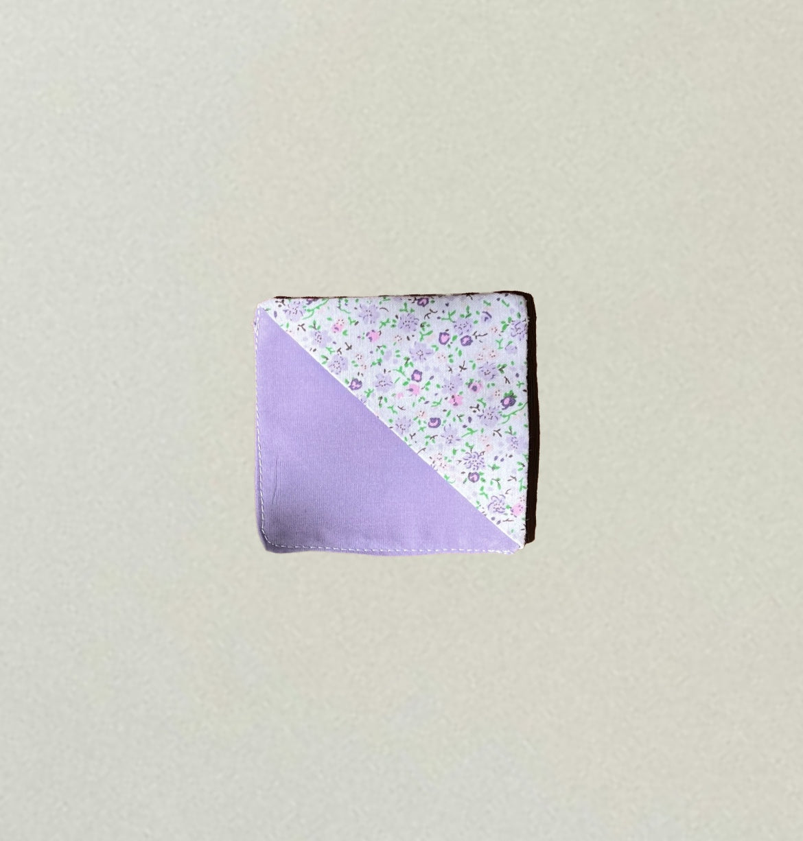 Shades of Purple Floral Corner Bookmark