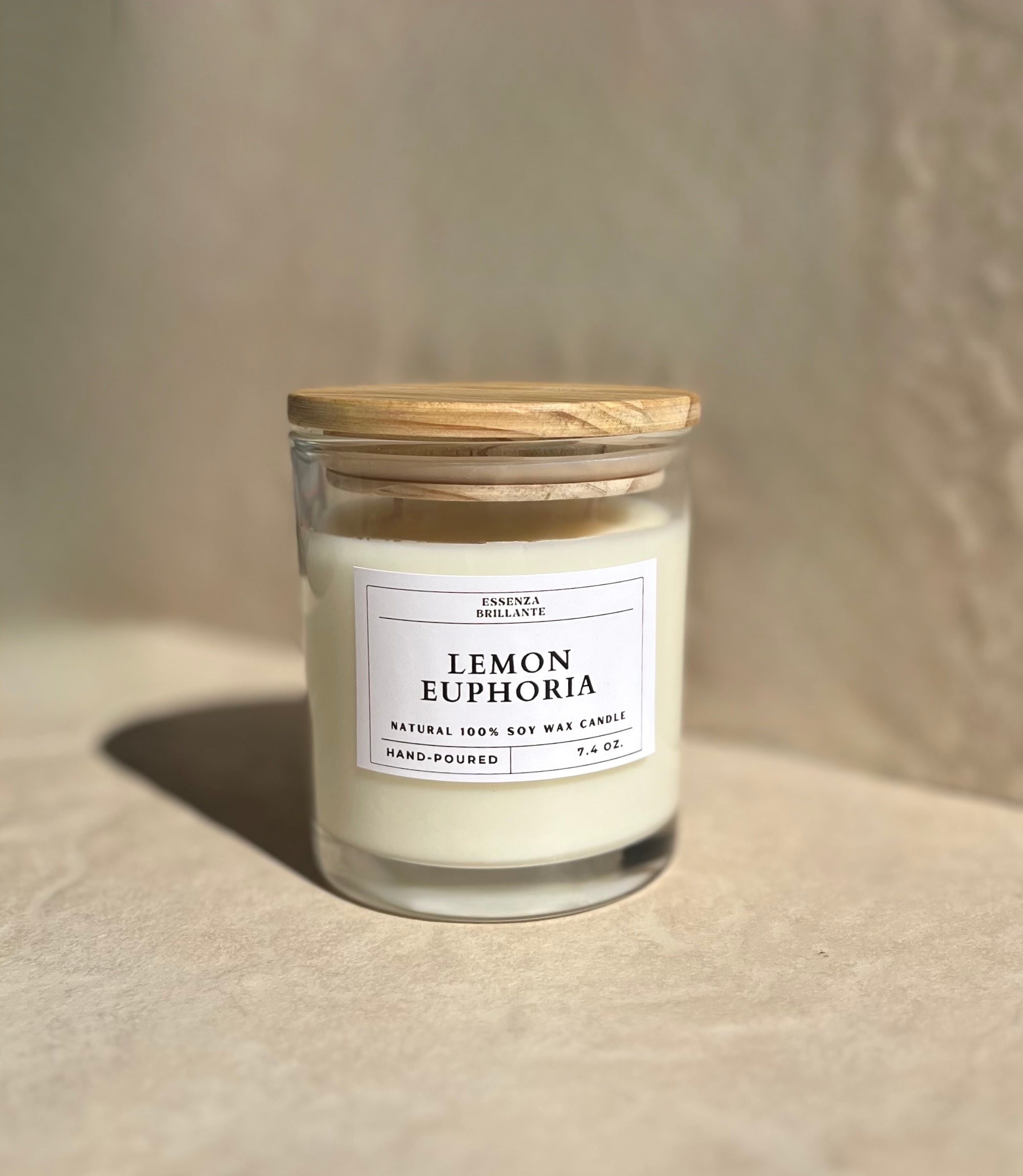 Lemon Euphoria Soy Wax Candle