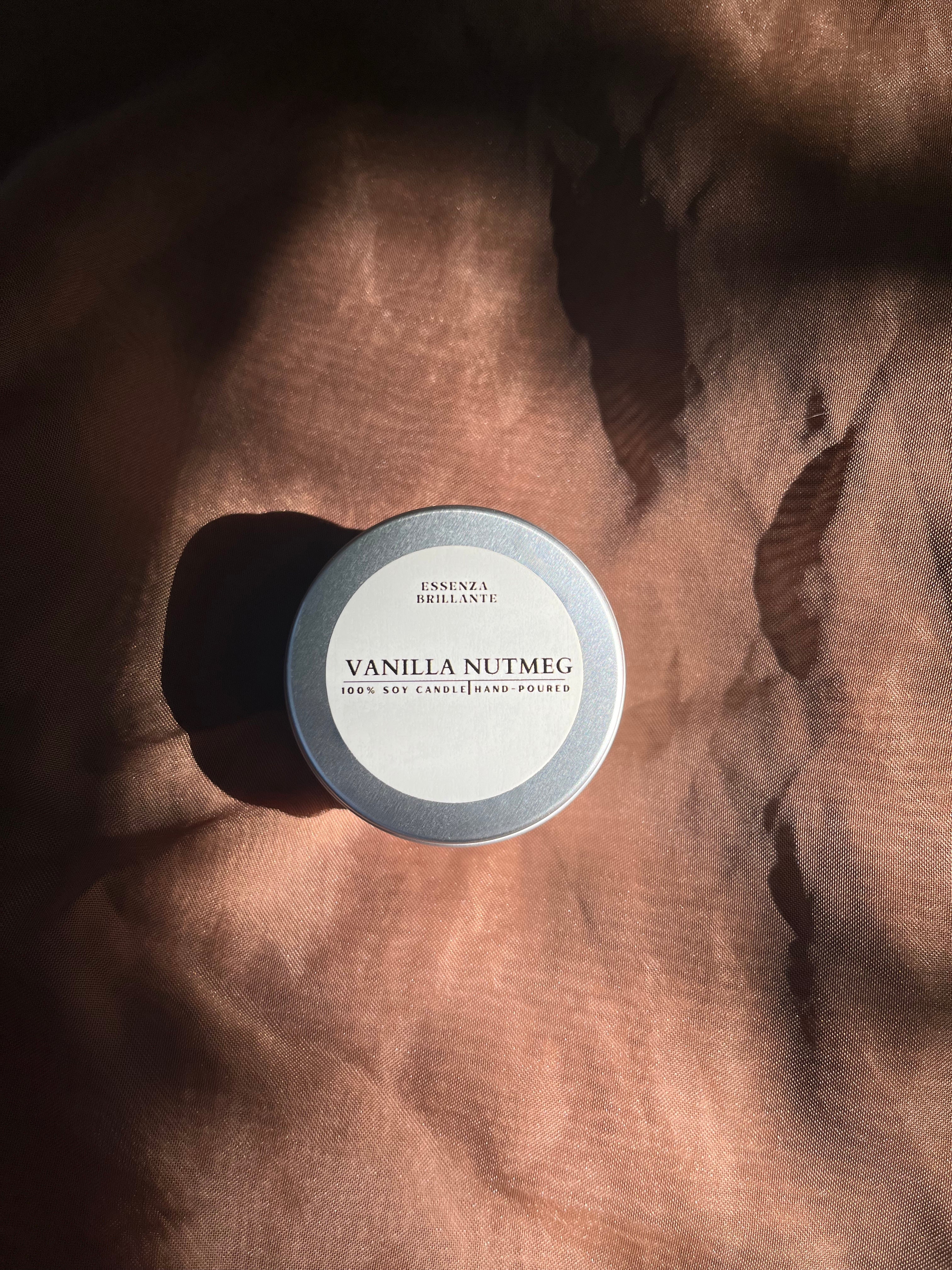 Vanilla Nutmeg Soy Wax Candle