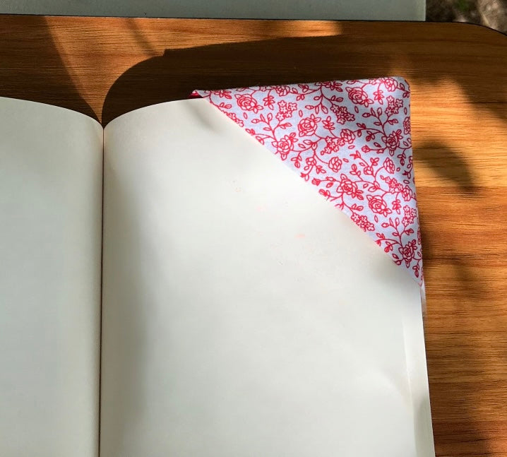 Lovely Floral Corner Bookmark