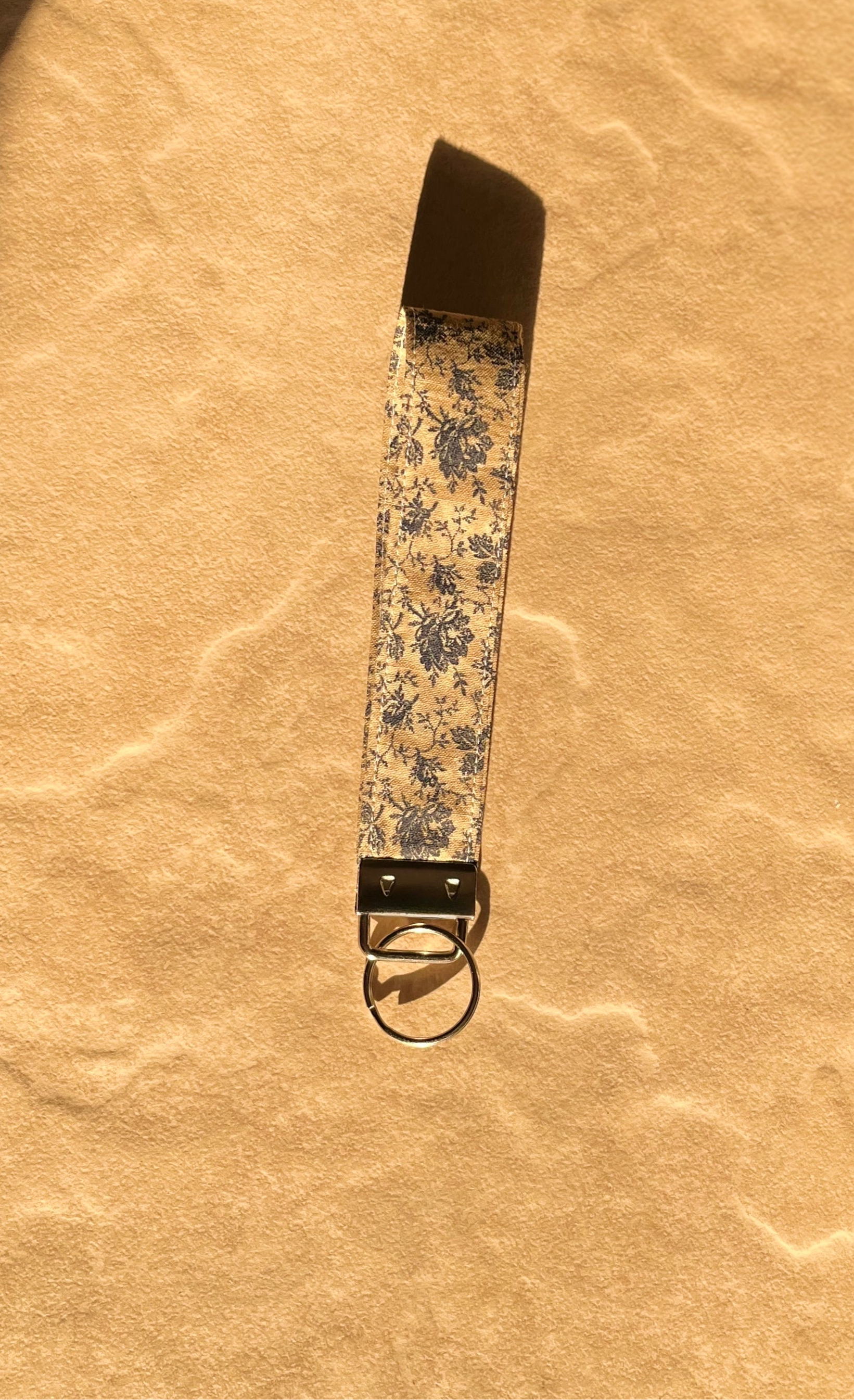 Blue Rose Wristlet