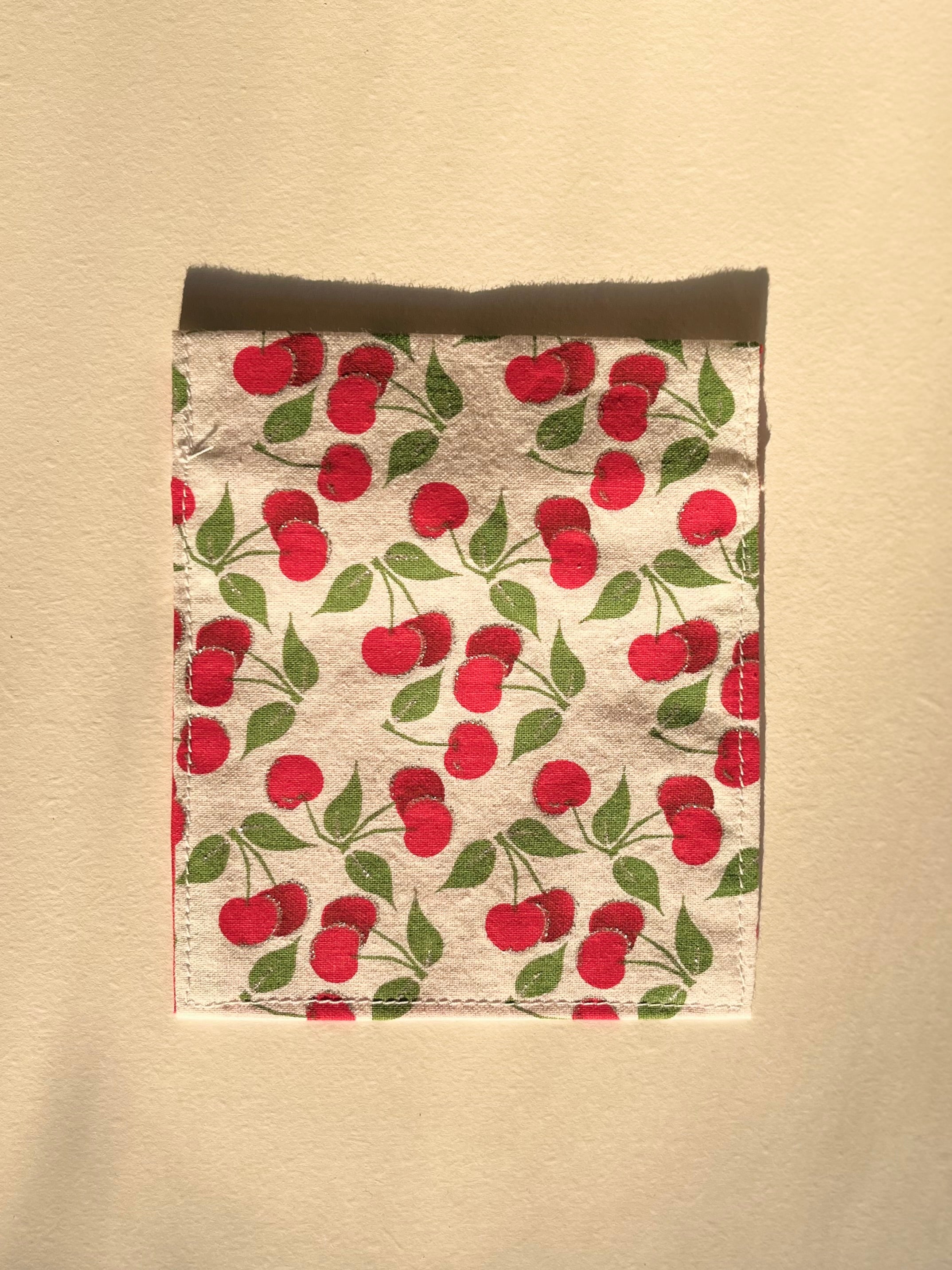 Pretty Cherry Sanitary Pad Pouch