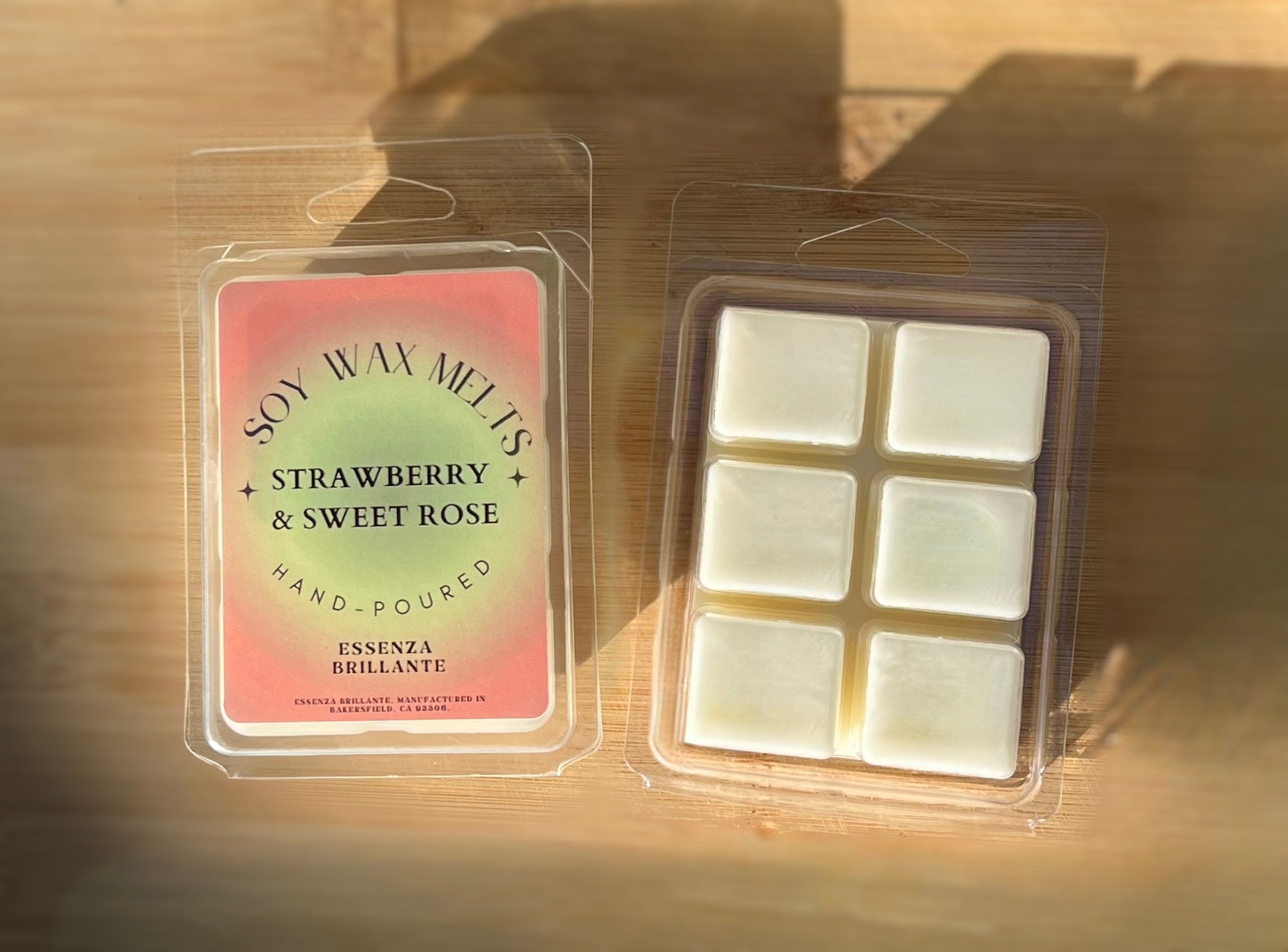 Strawberry & Sweet Rose Soy Wax Melt