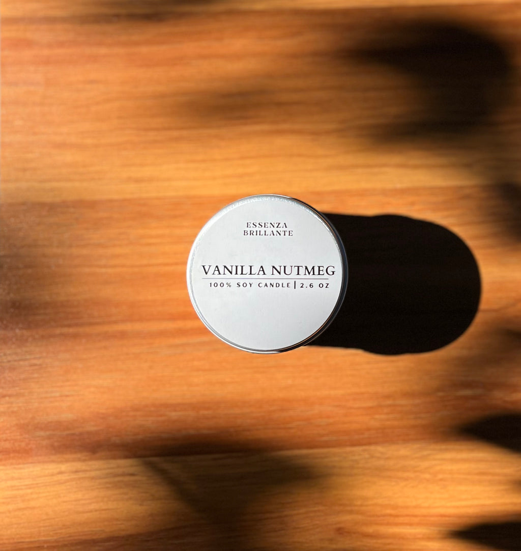 Vanilla Nutmeg Soy Wax Candle