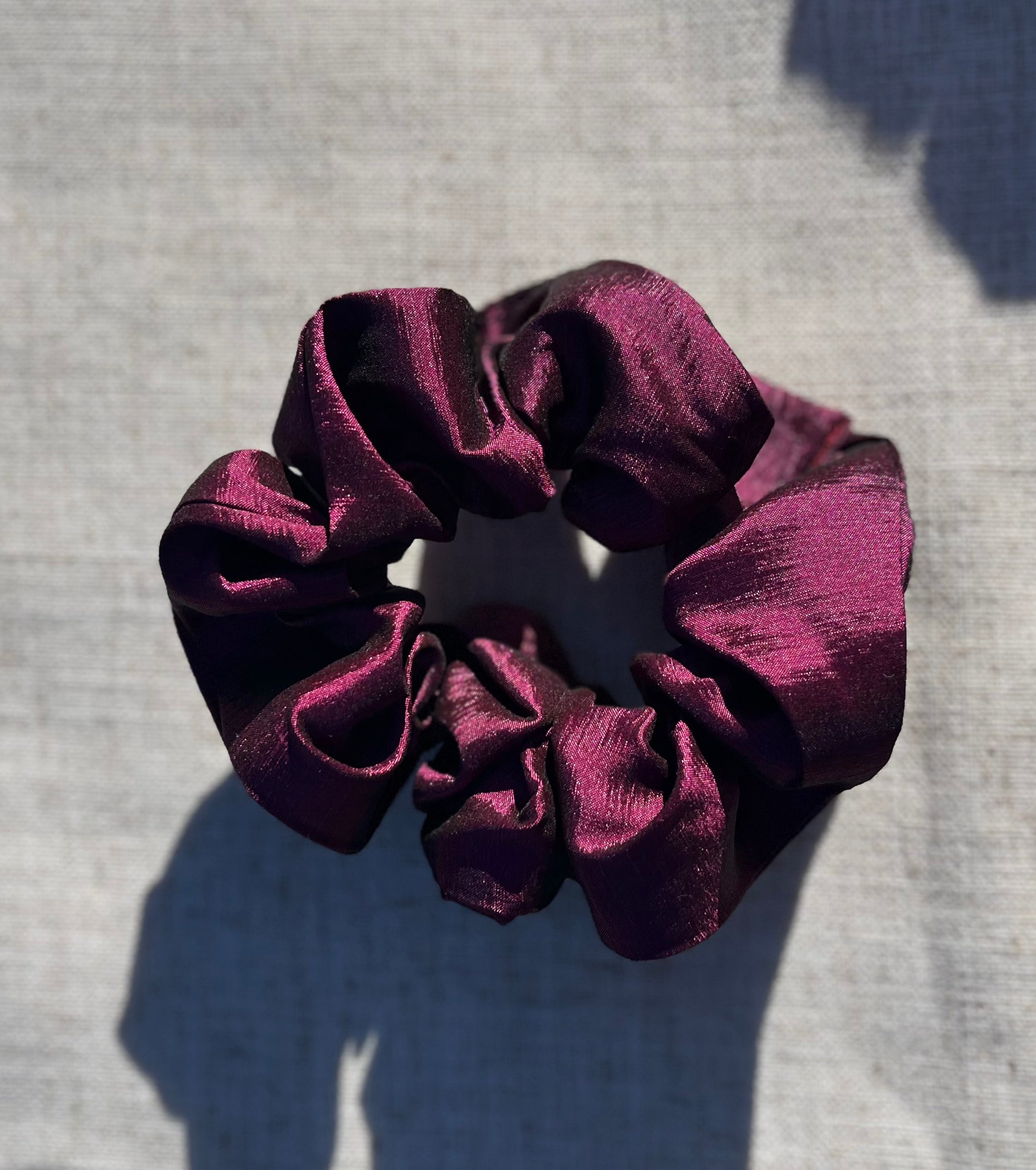 Violet Veil Scrunchie